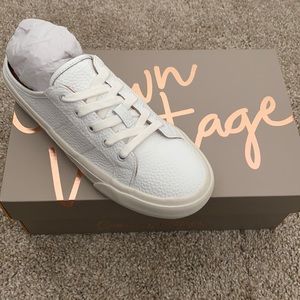 Crown Vintage Leather Slip On Sneaker